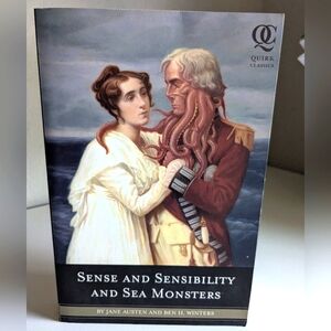 Sense and Sensibility and Sea Monsters Book Paperback Good Condition